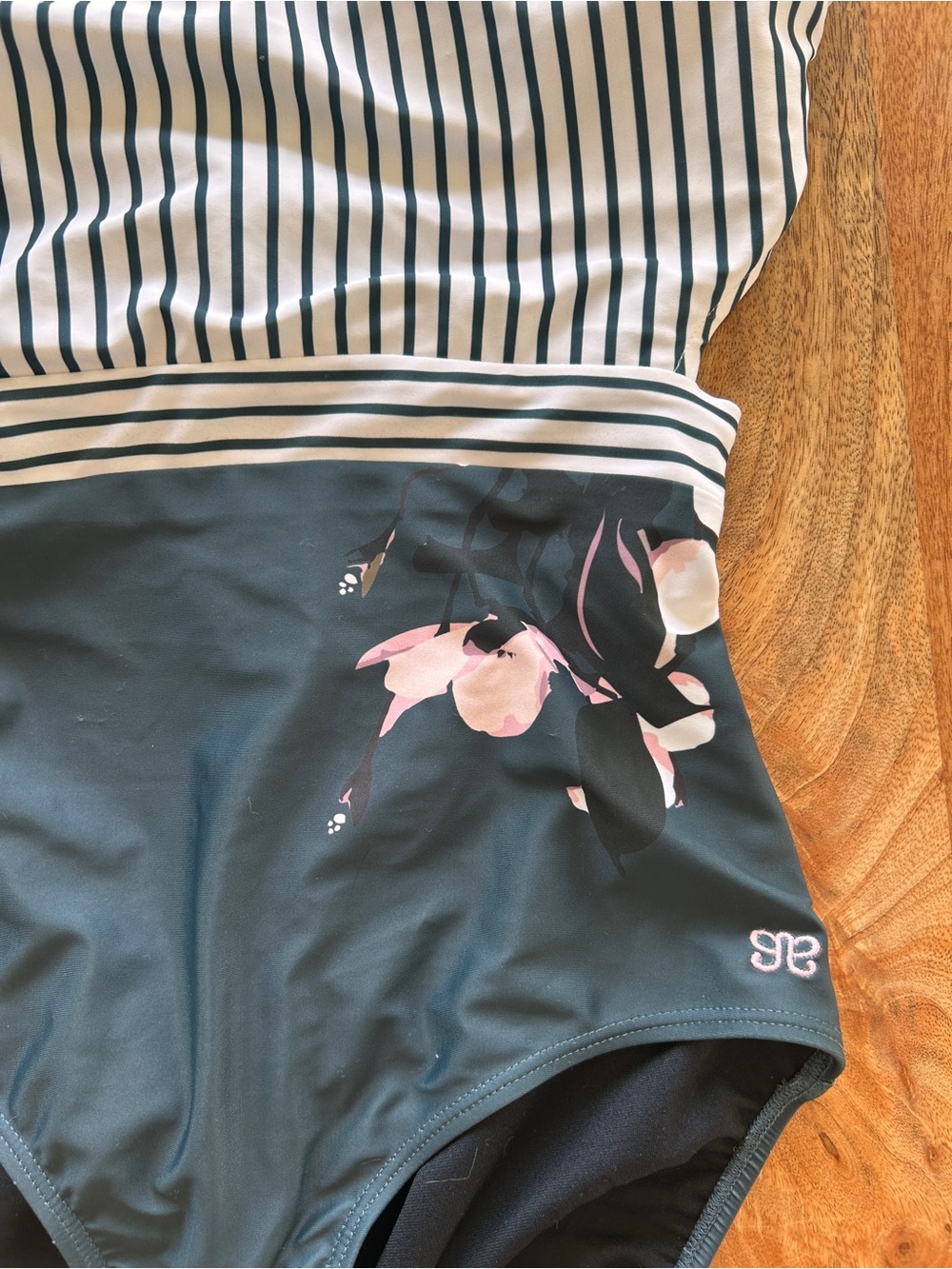 Albion one piece high neck racer back swimsuit - Picture 4 of 7